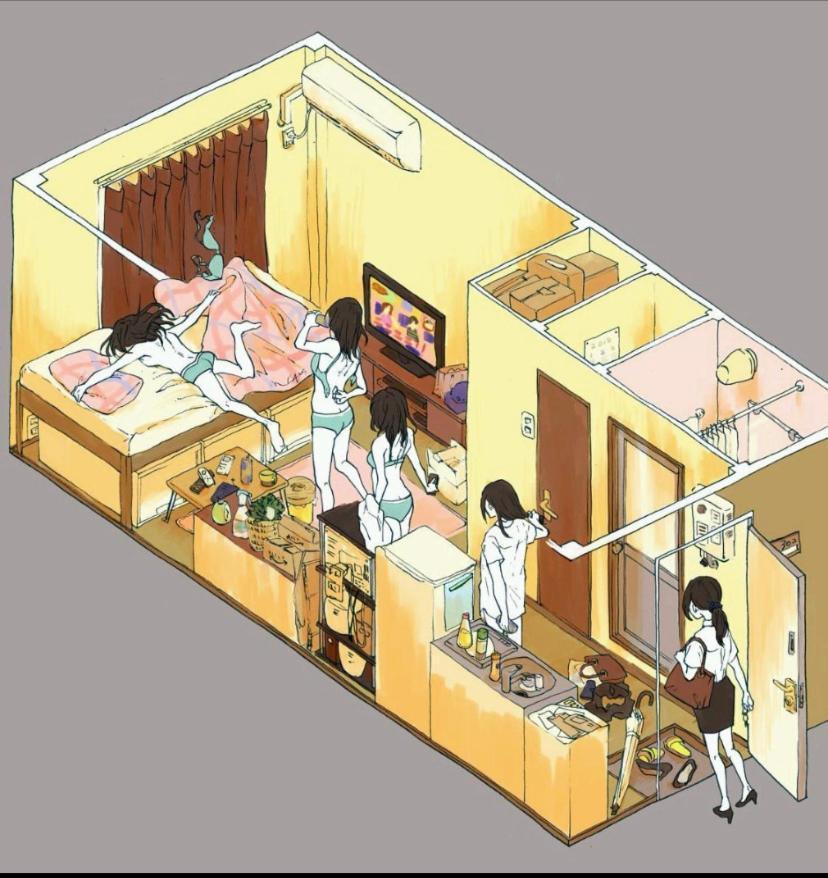 טוקיו Kabukicho Okubo Value Add Apartments 413 מראה חיצוני תמונה
